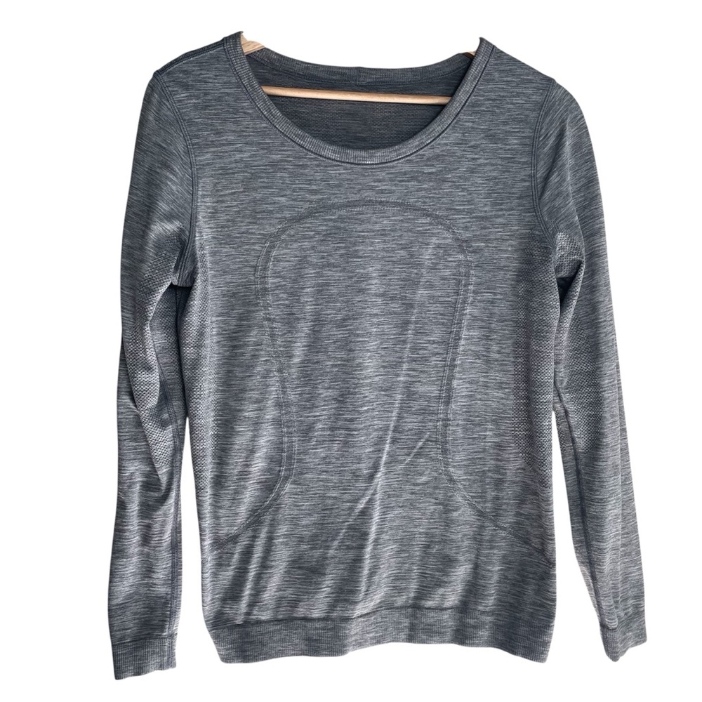 Lululemon Athletica Gray Long Sleeve Swiftly Tech Tee